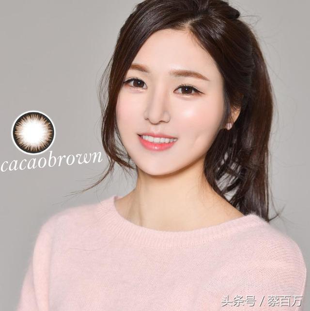 明星推荐同款隐形眼镜（韩国女星们都戴哪些牌子的隐形眼镜）(8)