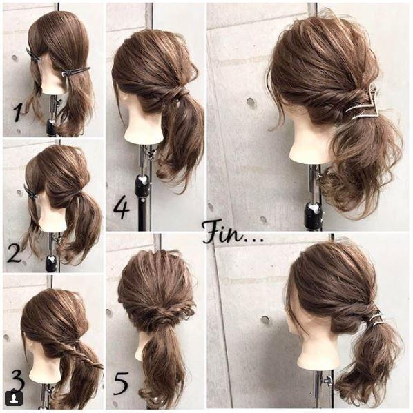 10种简单清爽的发型女教程 10种简单清爽的发型女教程