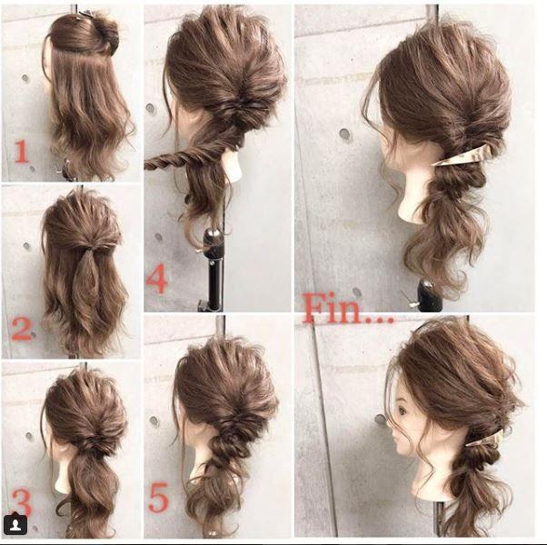 10种简单清爽的发型女教程 10种简单清爽的发型女教程