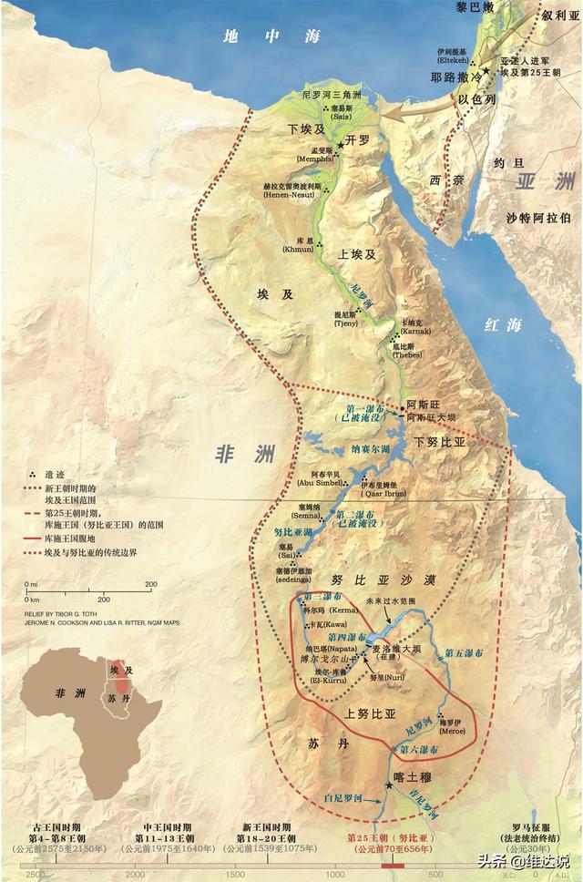 埃及依靠尼罗河（尼罗河馈赠的沃土养育上亿人口）(3)