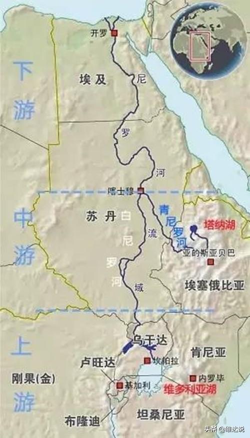 埃及依靠尼罗河（尼罗河馈赠的沃土养育上亿人口）(2)