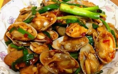 ​蒜香炒花甲的做法！