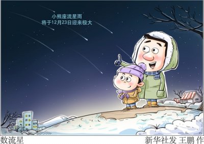 ​（图表·漫画）［星空有约］数流星