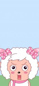 ​无水印动漫壁纸 懒洋洋美羊羊可爱壁纸